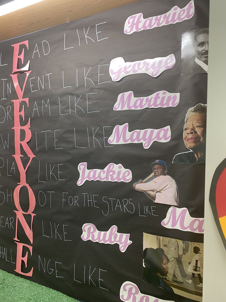 Bulletin board that greets you <a href="/BucknellElem/">Bucknell Elementary</a> #bucknellstrong Thanks Chloe 💕