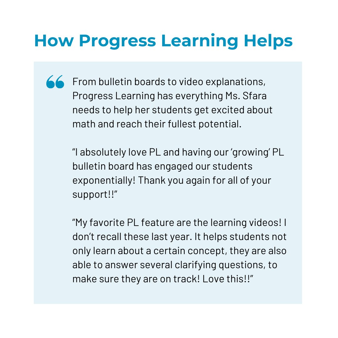 Progress Learning tweet media