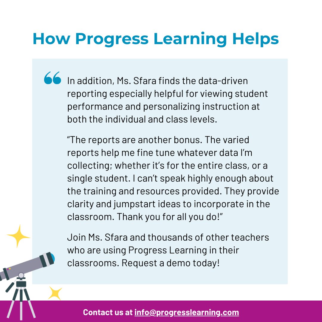 Progress Learning tweet media