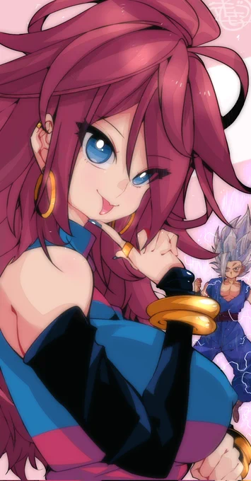 『Android21とビースト』#DragonBall #android21 