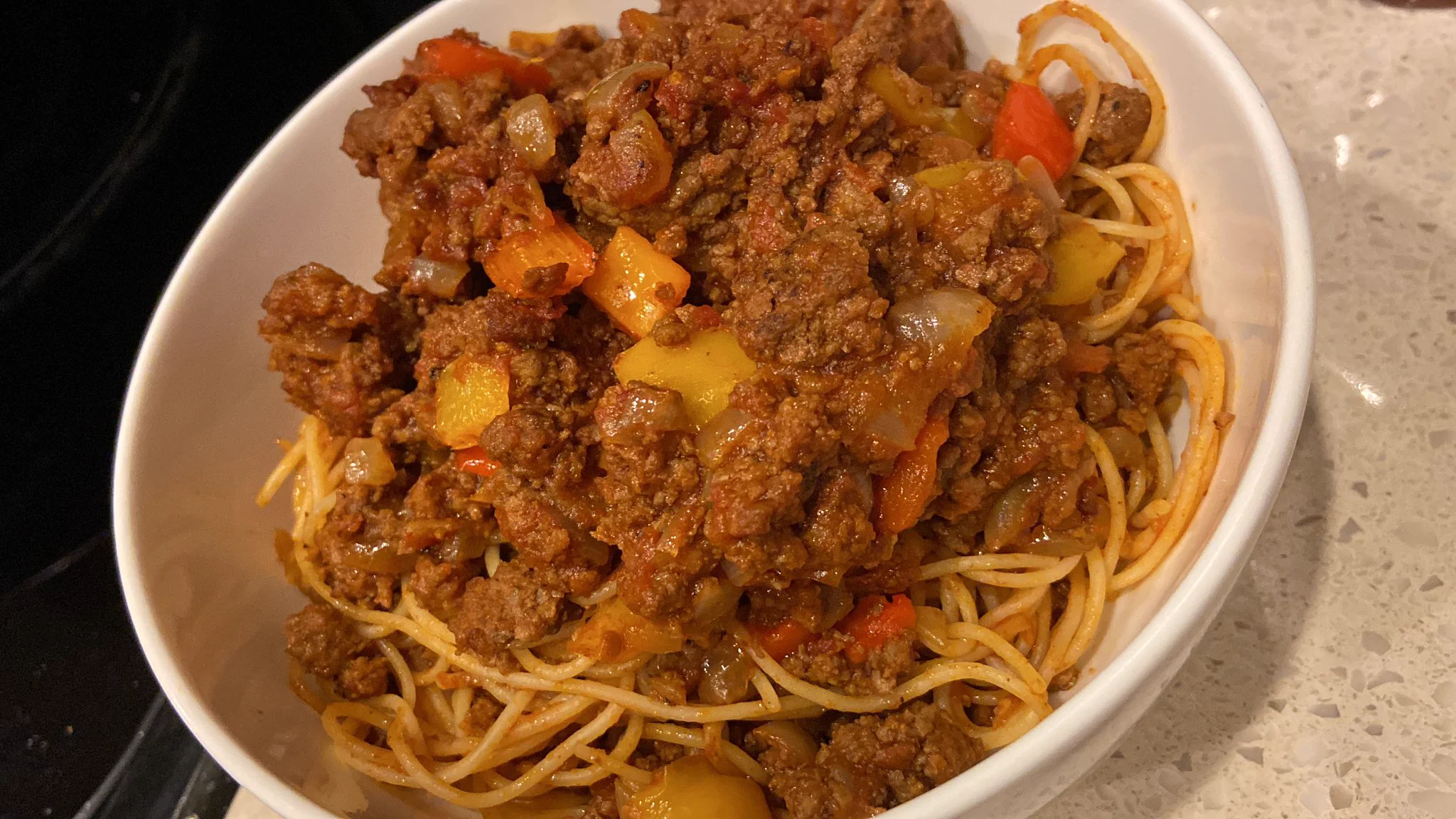 @boku_5656 美味しかったです！
子供達は麻婆豆腐なら豆腐だけしか食べませんが、これは肉も追加したパプリカも完食でした！ありがとうございました😊
今から残りをジップロックで小分けして来ます！ 