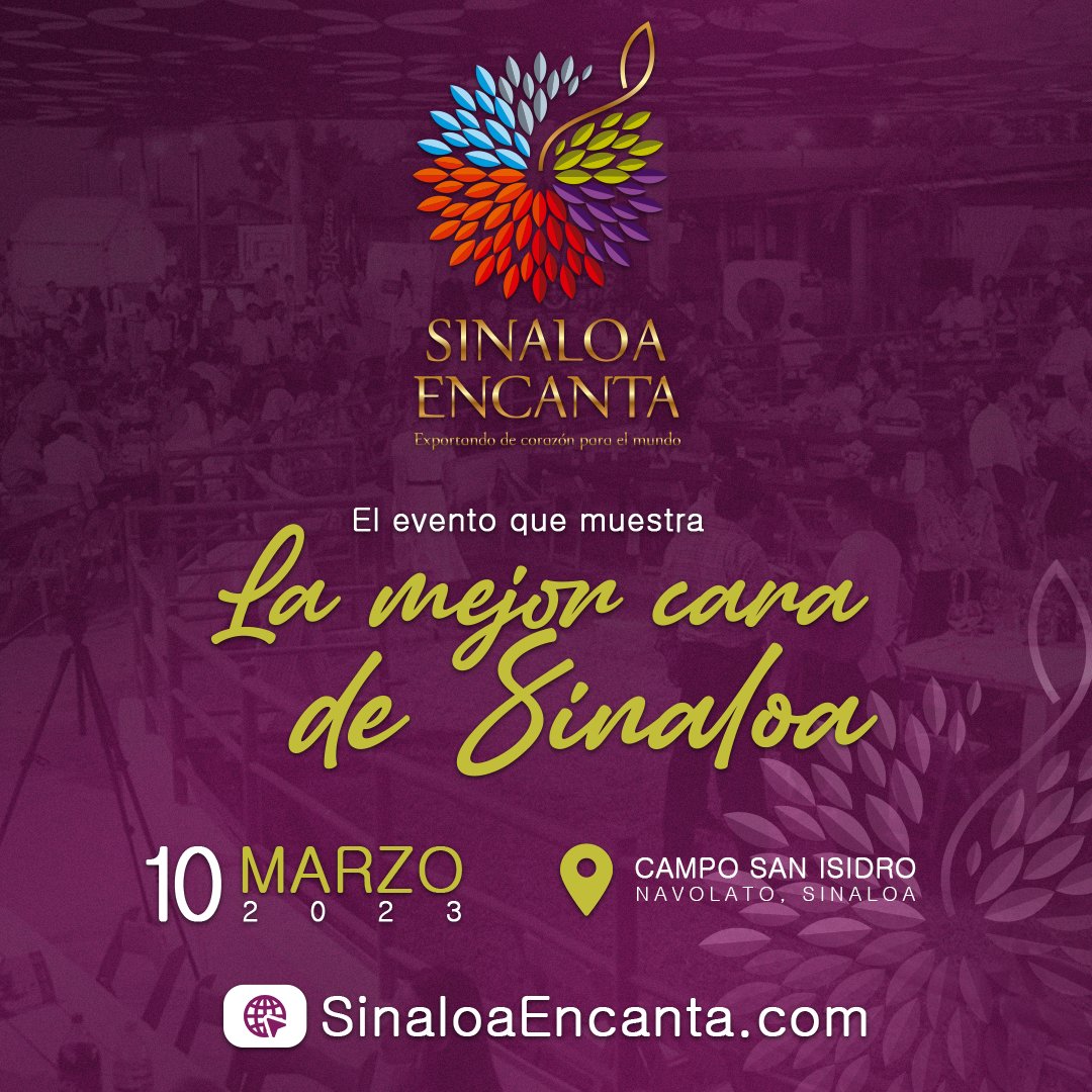 veggiesfrommex's tweet photo. Una región como #Sinaloa te deja maravillado. Este próximo marzo prepárate para enamorarte de ella y sus tradiciones.
🥳 10 de marzo 2023. Adquiere tus boletos: 📲 (667) 465-5631.
#SinaloaEncanta #VeggiesFromMexico https://t.co/N94V9VhtEh