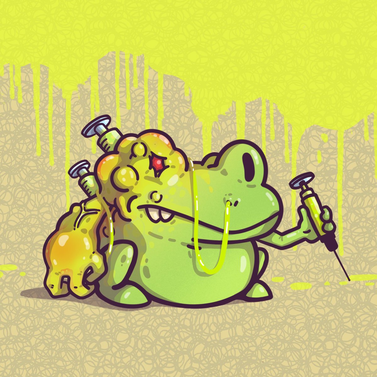 MagicRawAnimals's tweet image. Someone has been experimenting with the little frogs... we still don't know who it is, but we found all kinds of consequences... 🐸🧪🧫

#MagicFrogs #MagicAnimals
#CardanoCommunity 

🔗jpg.store/asset/851dc19c…