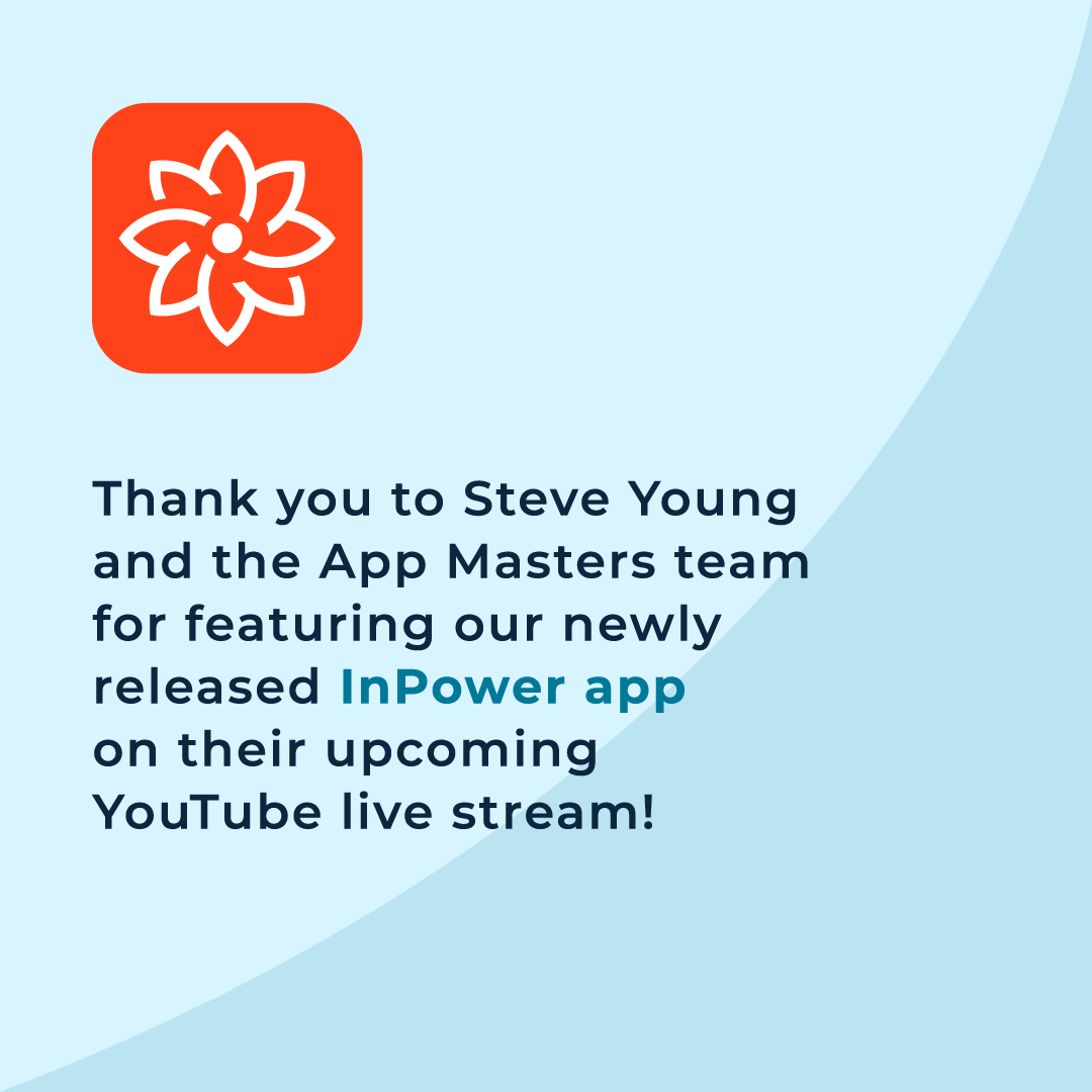 niroga's tweet photo. Thank you to @stevepyoung and the App Masters team for auditing our newly released InPower app on their upcoming Youtube live stream ( https://t.co/gpyF5QL98J ) this Friday 1/20 at 9am PST!
#niroga #mindfulness #wellness #wellbeing https://t.co/BCFbP4ytWz