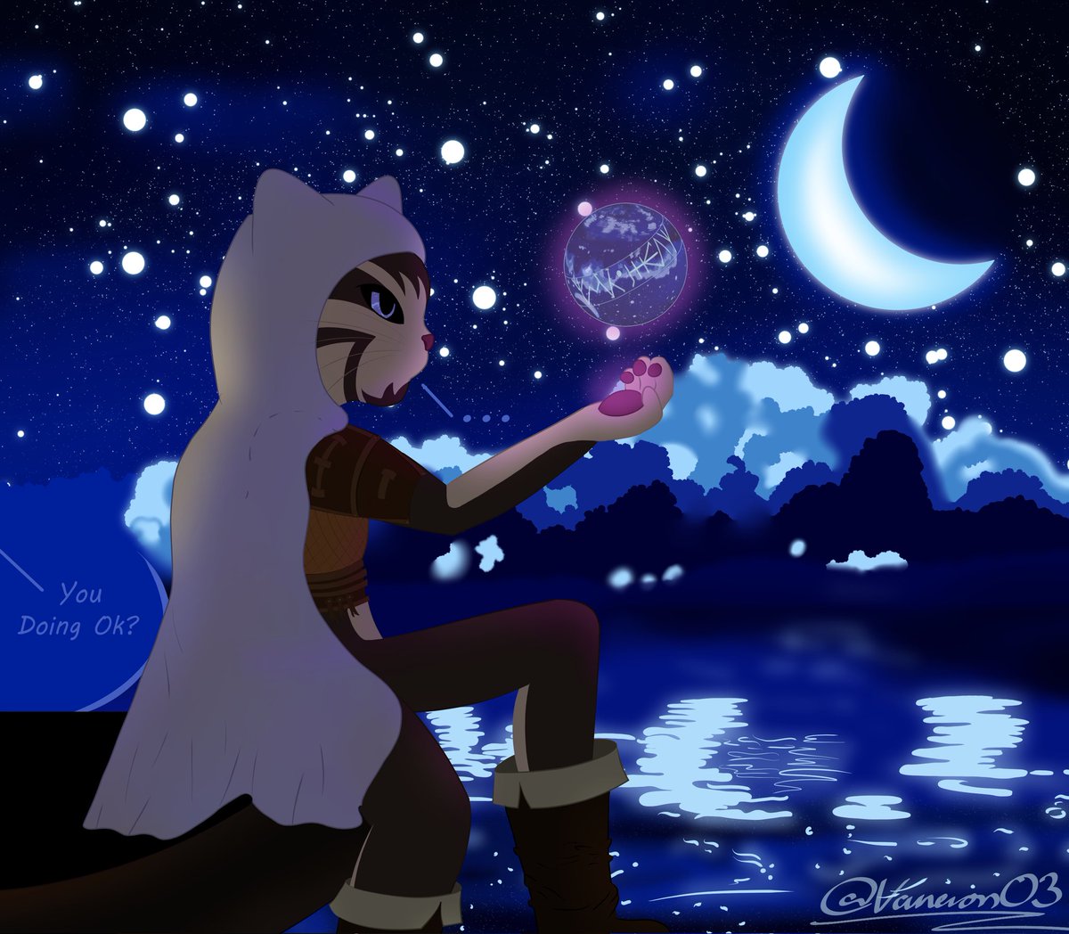 I aint dead, unis just kicking my ass, heres a piece inspired by a DnD campaign im in UwU