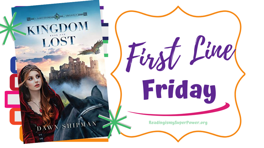 MeezCarrie's tweet photo. It's time for #FirstLineFriday - come over to the blog & share the first line of a book you're reading (or want to read)! Today I'm featuring KINGDOM LOST by Dawn Shipman! https://t.co/fBWyk1Ykoj
#YoungAdult #yalit #fantasy #cleanteen @ElkLakePubInc #BookTwitter #bookstoread https://t.co/xnaAKiiAy6