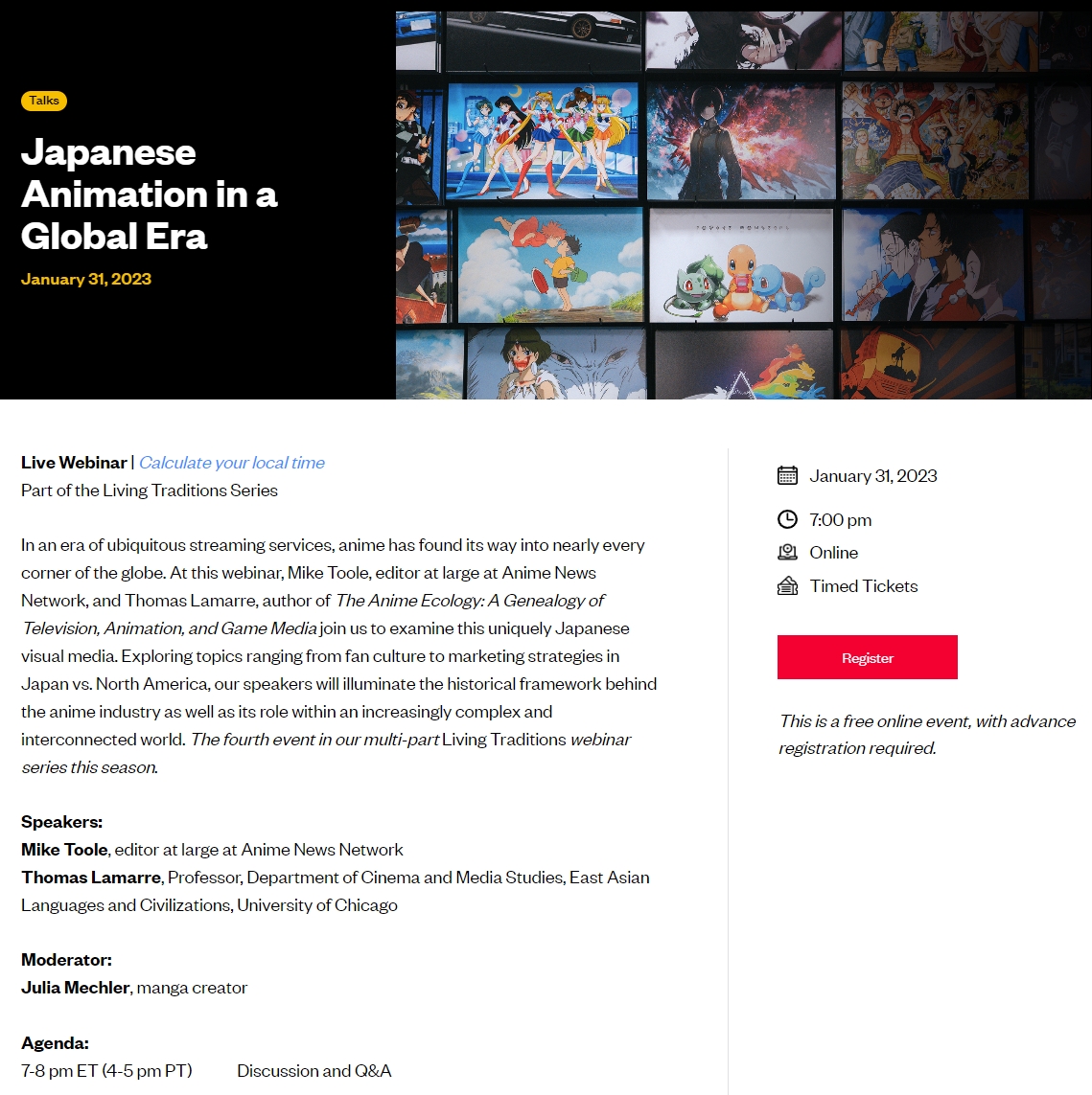 Japanese Animation in a Global Era — Japan Society