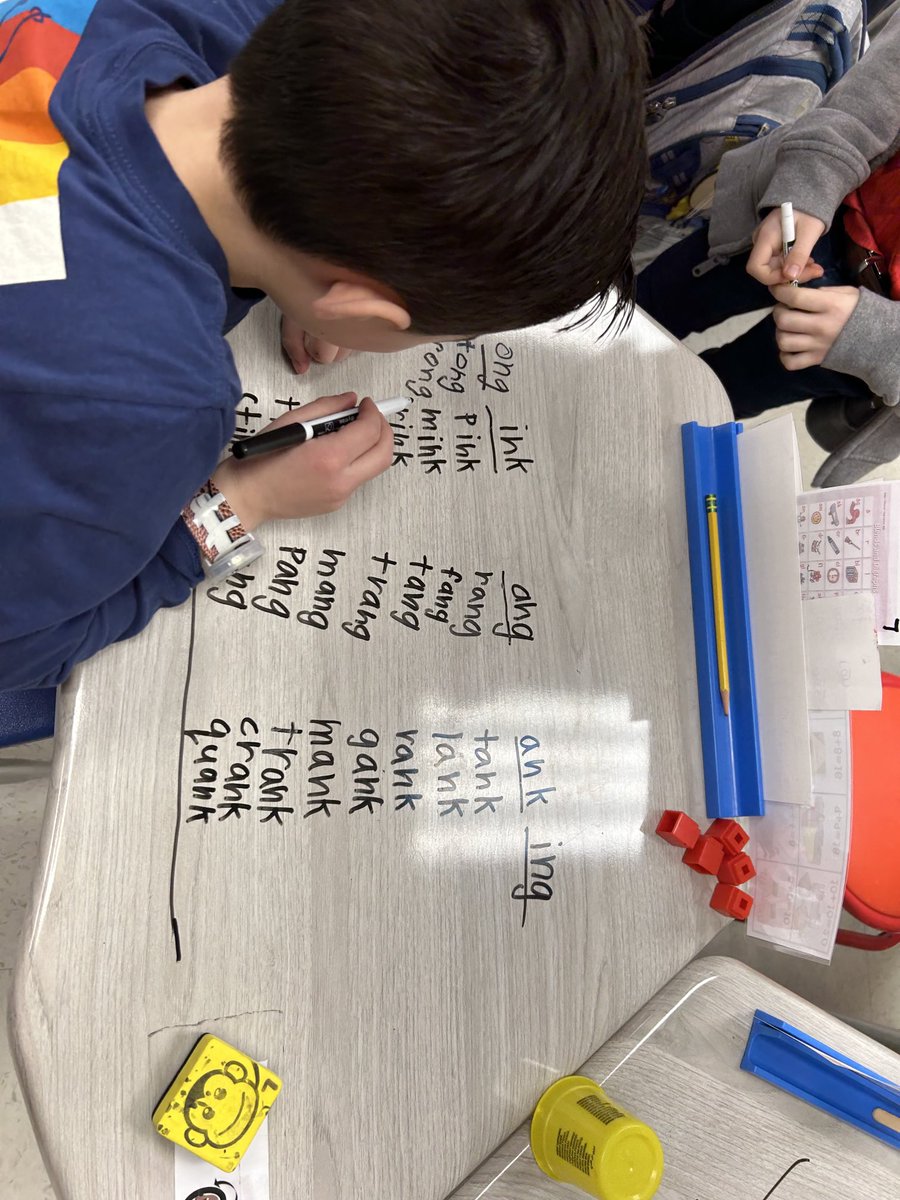 funinroom104's tweet photo. Making real and nonsense words with our “glued sounds”! https://t.co/igX60WiioF