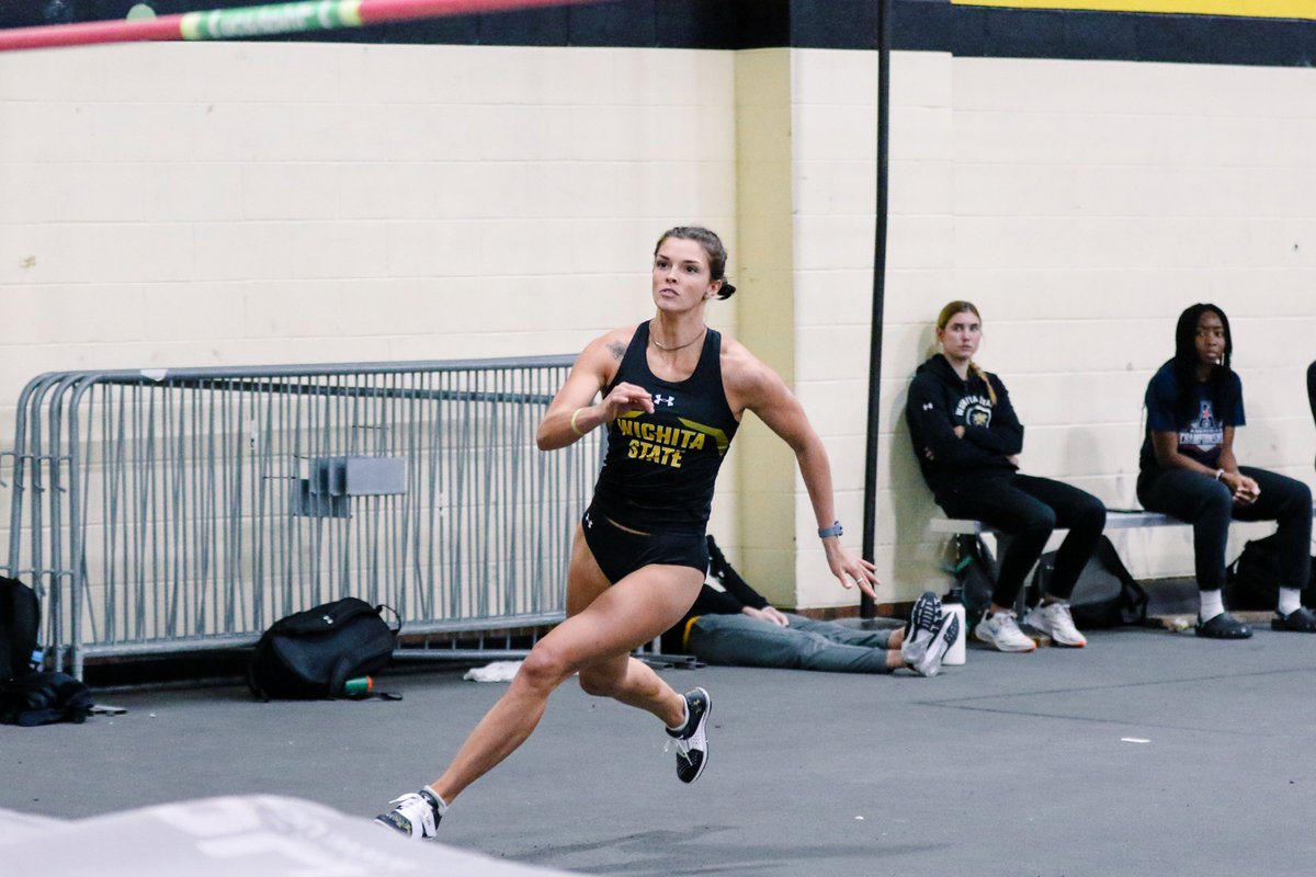 GoShockersTFXC's tweet photo. Master(s) of the Multi 🏆 

@masters_destiny with her second pentathlon win of the season! https://t.co/0UqKraN0iz