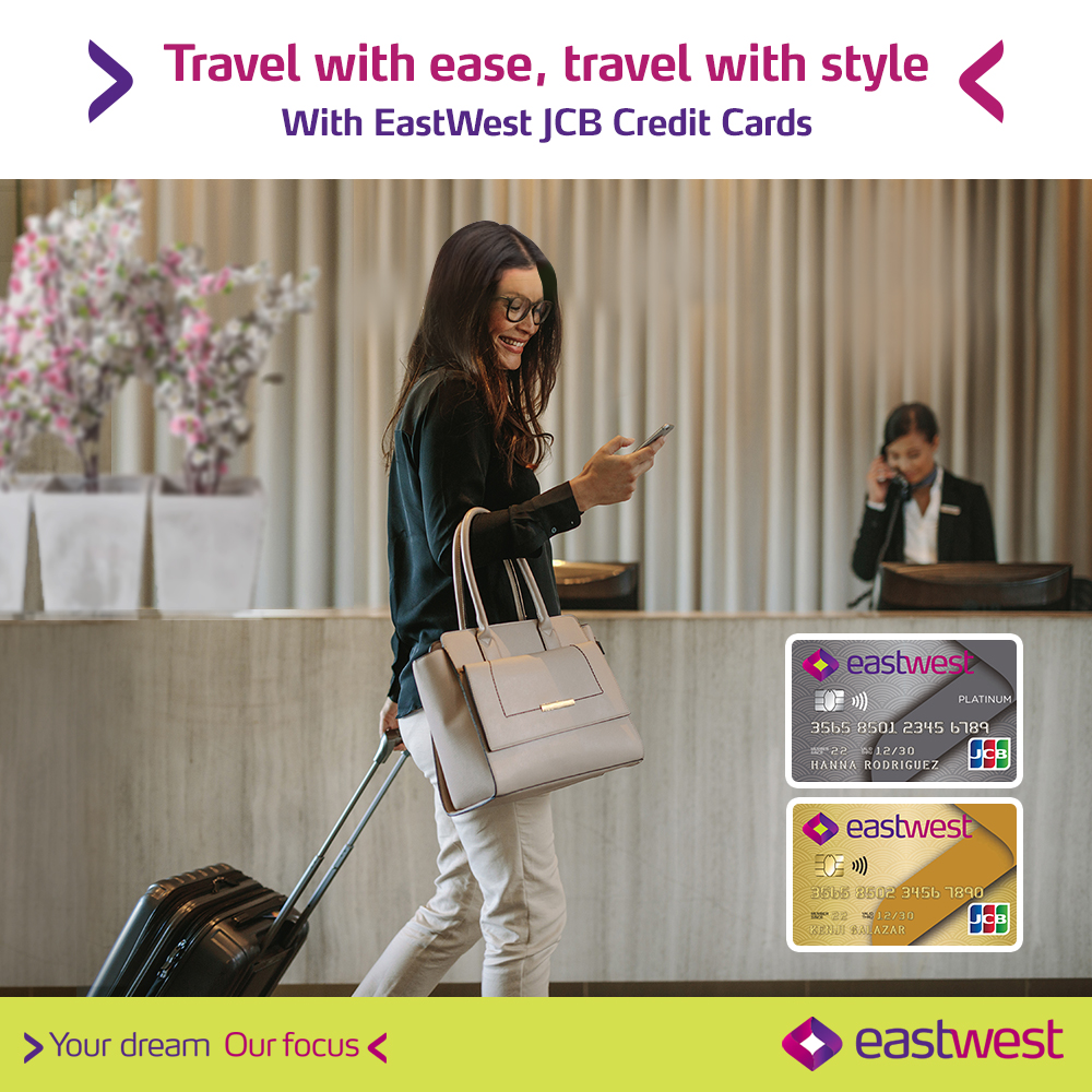 EastWest Bank on Twitter "This is how you're meant to travel