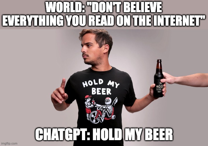 How is ChatGPT like boomers on Facebook?