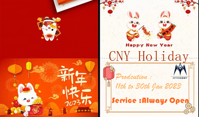 myhobbymodel's tweet photo. During our CNY holiday  , business ,service , sales are always  OPEN.   . Production  takes  a break for  3 weeks  11th to 30th Jan 2023  .
#chinesenewyear #CNY    #hobbyjet #turbine #compositeT45 #F5jet #turbineF5 #epomb339 #holidaygifts #newyear #myhobby #myhobbyjet #modeljet https://t.co/iDiOrIMwIp