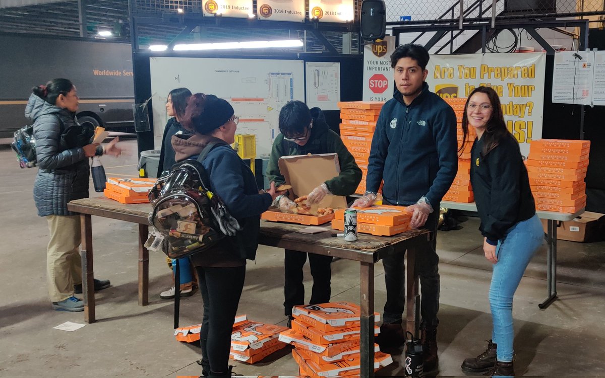 Trivia and pizza today for Appreciation Week. Lots of winners on the trivia🧠🤓....everyone had to try UPS trivia and then could pick one of the other categories for their 2nd try. Huge thank you to all of our UPSers! It's been a fun week, one more day to go.