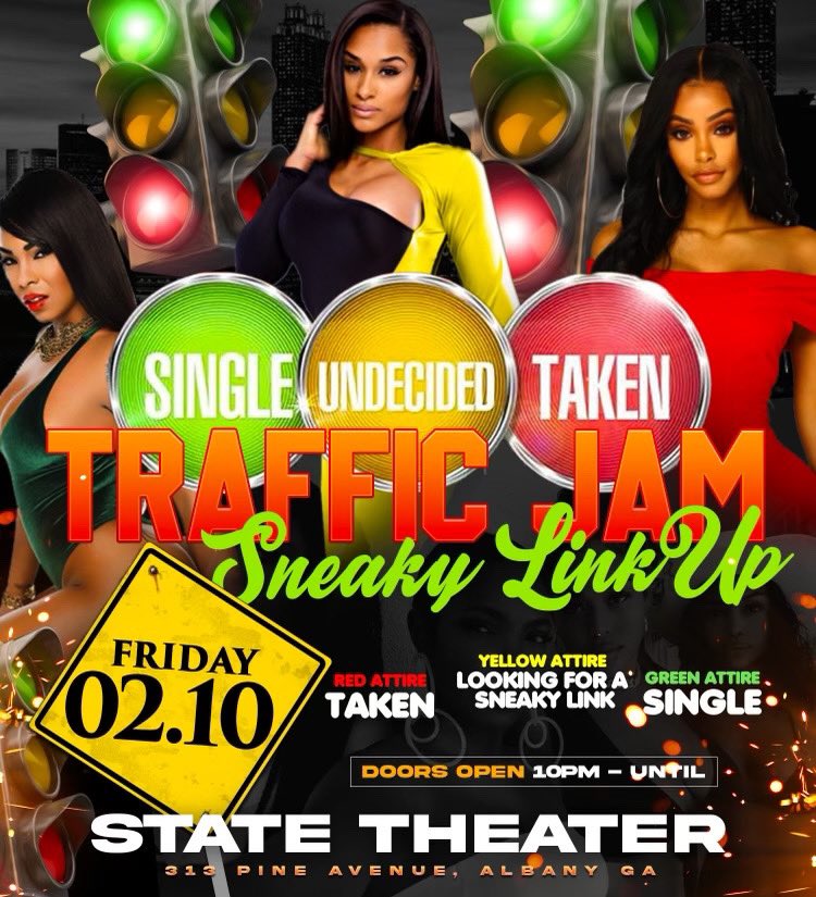 ryahhhhxo's tweet image. 🏀 #DertySouthClassicWeekend 🏀
#AsuTwitter 
Friday 2-10-22 @ STATE 🎭 

🔴🟢🟡 Traffic Jam 🔴🟢🟡

Wear Red- Taken 
Wear Yellow- It’s complicated 
Wear Green- ON GO 

Sat 2-11-22 @ Fairgrounds 🏚

🦁🐸 #ANIMALInstincs 🐸🦁

eventbrite.com/e/453585846477

Greeks Free Til 11:30 🕦