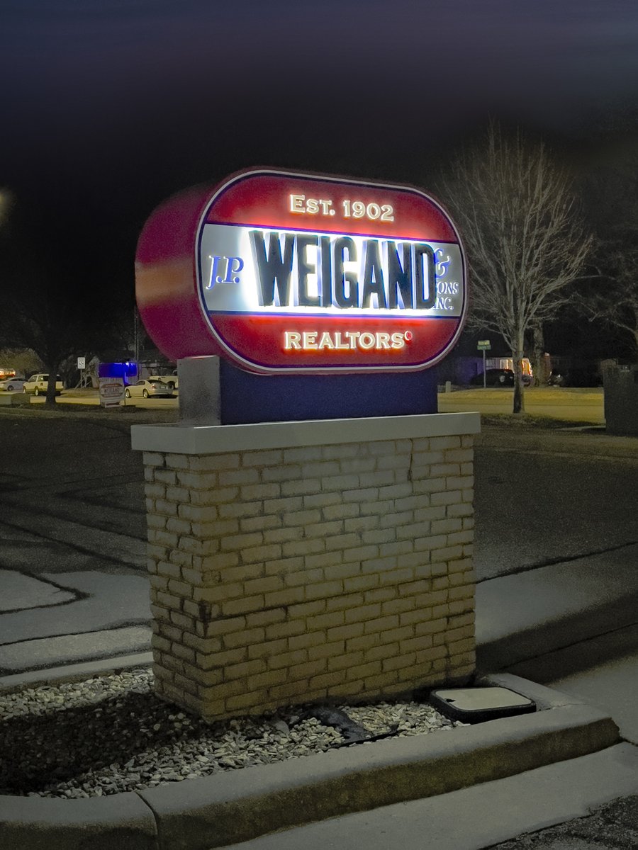 SignsMiracle's tweet image. Excited to announce the completion of the new sign for @jpweigand! It was an honor to work with such a legacy brand with 120 years of history in the Wichita area. We had a great time bringing their 2D logo to life in 3D at their newest location in #DerbyKS #MiracleSigns