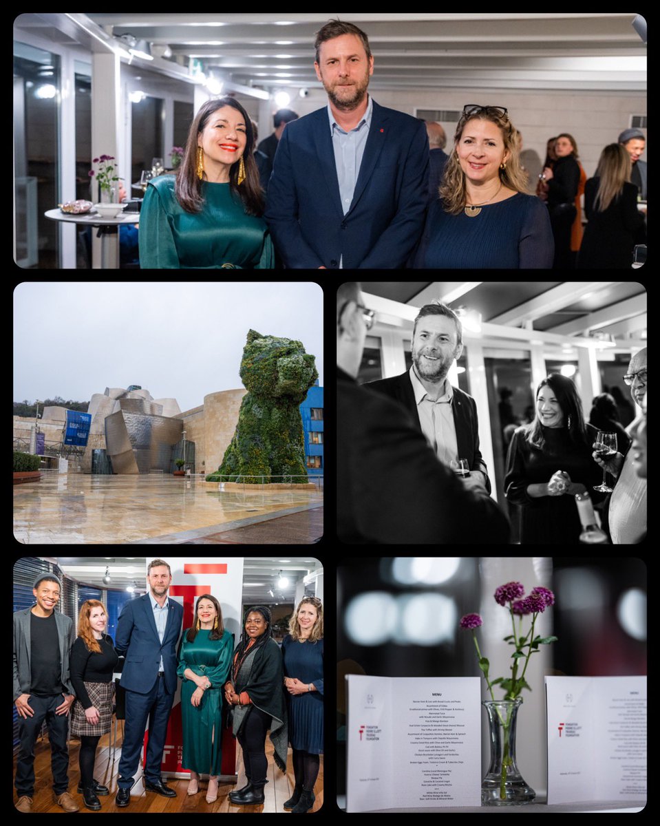 PascaleFournie4's tweet photo. Our Scholars are invested in sharing/disseminating #knowledge and transformational dialogue in 🇨🇦 &amp; 🌍. We are building #EngagedLeaders through #academic #diplomacy! Merci @karine_asselin &amp; @cberzins @CanEmbSpain @AmbCanEspagne de cette rencontre unique avec @fdnPETF à #Bilbao! https://t.co/NisOhniFJ1