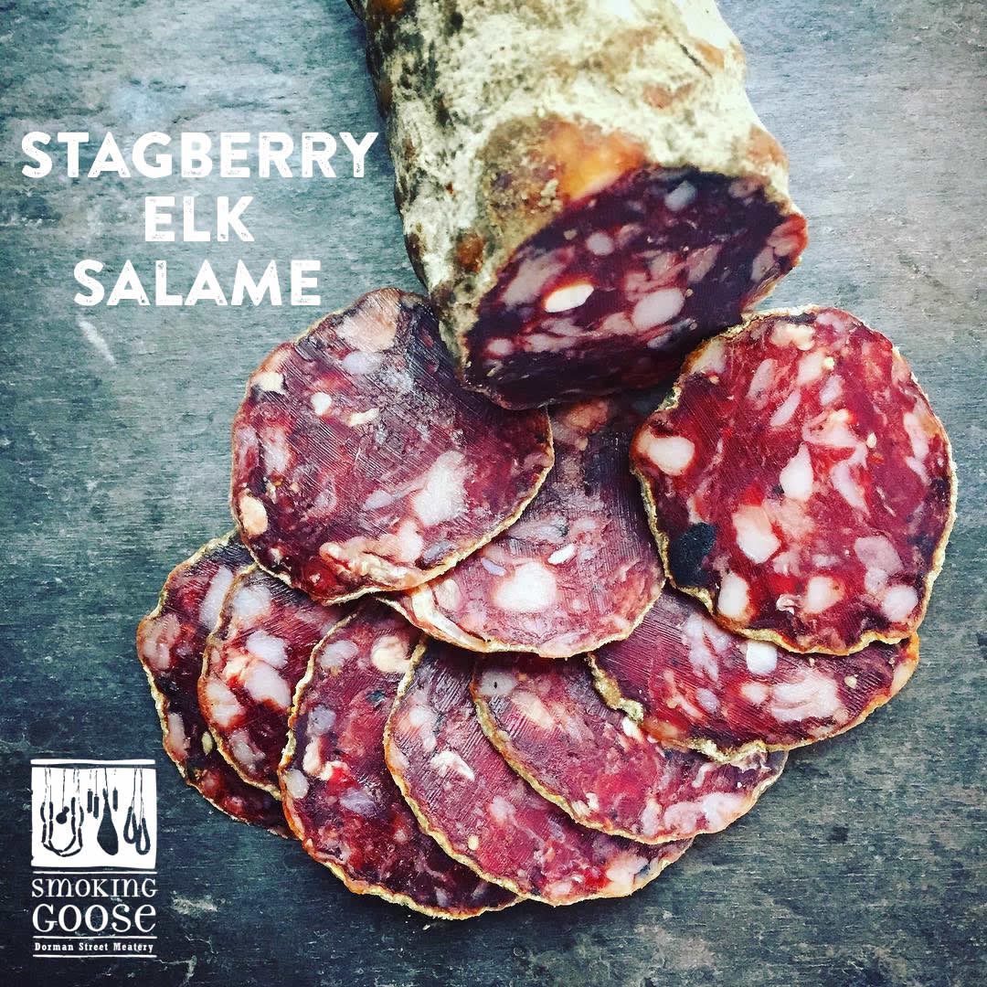 SmokingGoose's tweet image. when we say a rack of elk, we’re not talking antlers #RackEmUp #AgingRoom #HangTime #OldWorldCraft #NewWorldFlavor 

Check out Free Shipping options and walk-in shopping hours at shop.smokinggoose.com