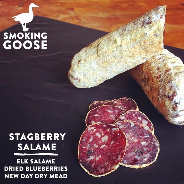 SmokingGoose's tweet image. when we say a rack of elk, we’re not talking antlers #RackEmUp #AgingRoom #HangTime #OldWorldCraft #NewWorldFlavor 

Check out Free Shipping options and walk-in shopping hours at shop.smokinggoose.com