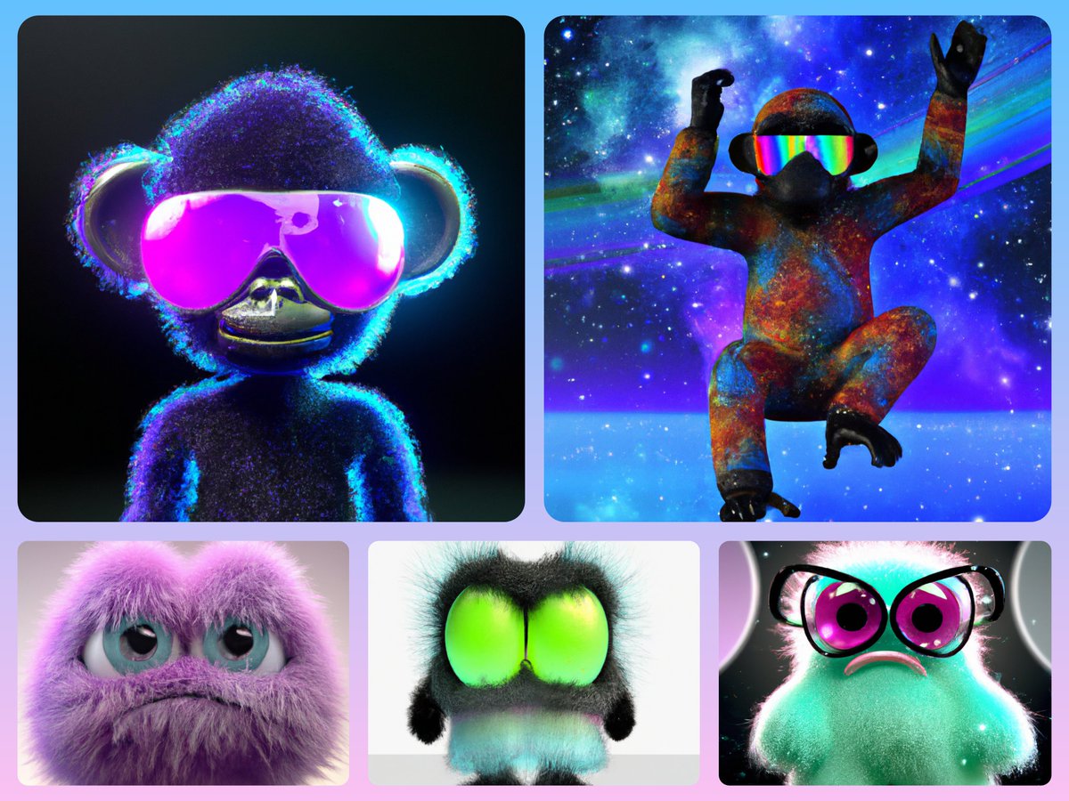 1kLines's tweet photo. This week's #FuzzyFukkerz have been put up for auction on @0xCampfire for #FAF
2 #LineMonkeys are up for auction also! ⚡️⚡️⚡️Tap that zap!⚡️⚡️⚡️ https://t.co/usHxbD78ha