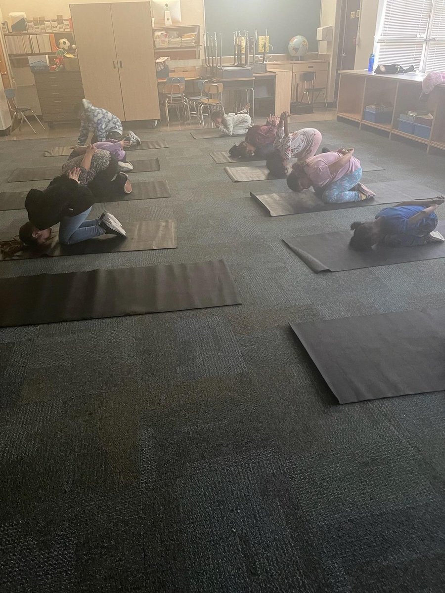 Our 5th genius hour cycle has kicked off. Some of the offerings are keyboarding, sewing and yoga.