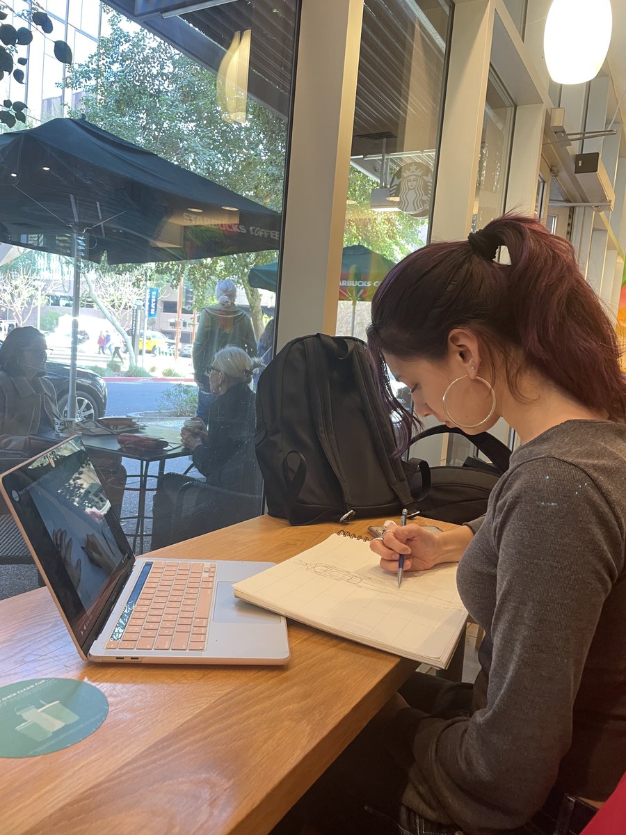 Alejandra Guerrero loves Starbucks as "a chill place to come and study."