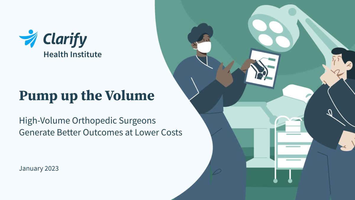 High-Volume Orthopedic Surgeons Generate Better Outcomes at Lower Costs

🔗 orthofeed.com/2023/01/19/new…

#AdverseEvents #ElectiveSurgery #healthcare #JointReplacements #OrthopedicSurgeries #orthopaedics #orthopedics #PatientOutcomes #THA #TKA #OrthoTwitter @ClarifyHealth