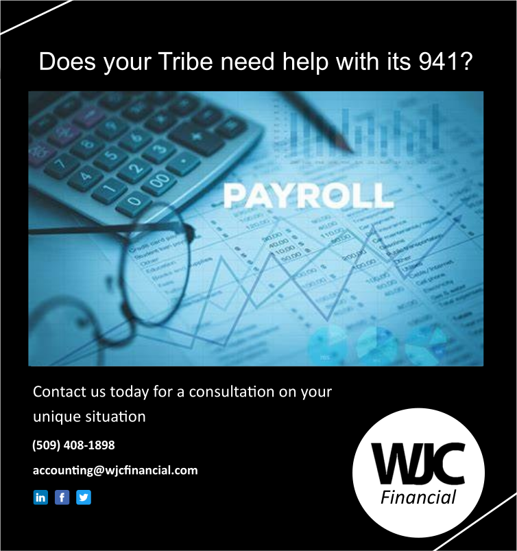 Is your Tribe struggling with reconciling its 941? We can help you sort out your payroll, and get your records straight. #audit #payroll #IRS #Form941 #helpingtribesthrive