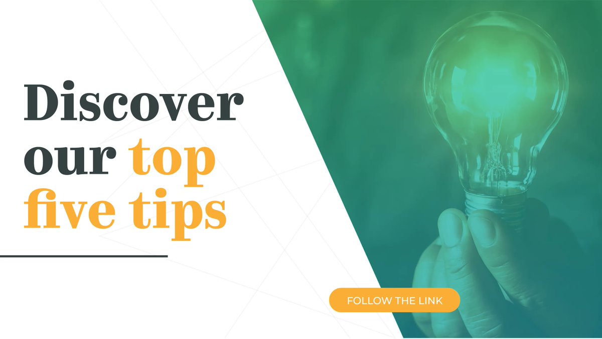 Today, we share our top five strategies for hosting your in-person events.

Discover our top five tips here 👇🏼

buff.ly/3W9Uqew