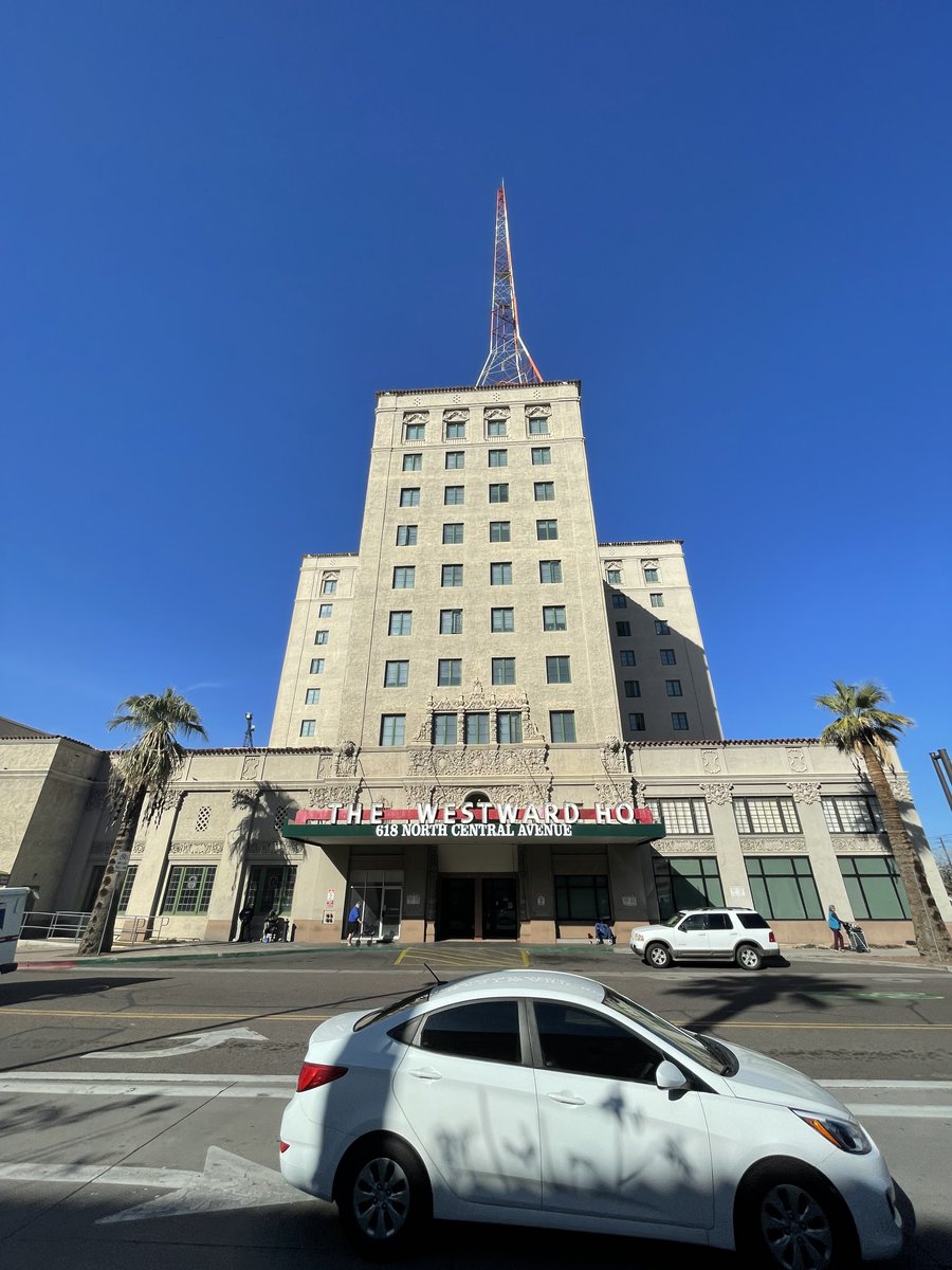 Once the tallest hotel in Arizona, the Westward hotel is now an apartment complex for the elderly and disabled.