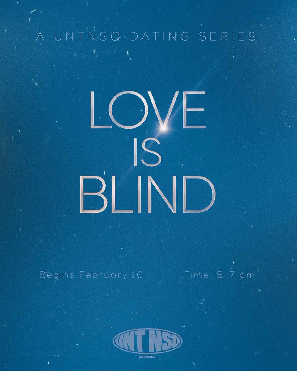 Valentine is coming where’s your boyfriend😏

Interested in finding the love of your life this season of love? Fill out the form and attend our “Love is Blind” meeting. Let’s matchmake you with your soulmate and help you kickstart👩🏽‍❤️‍👨🏽 
  
NSO sponsored date forms.gle/RaEXNpTuQUsaAk…