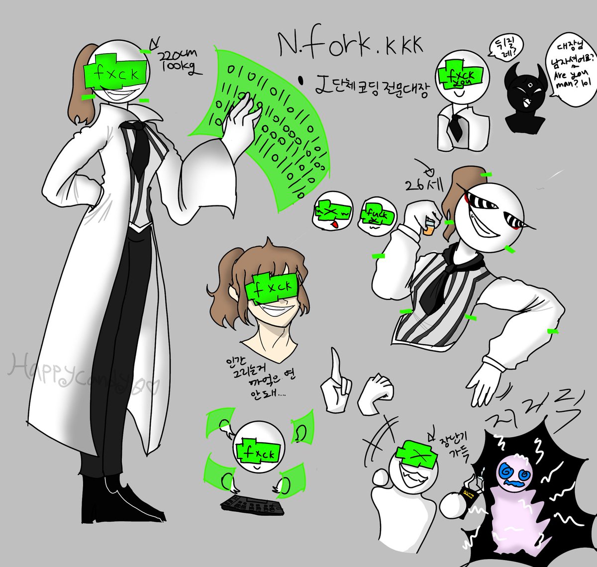 happycandy1234's tweet image. 오래전에 만든 캐  드디어 테블릿에다가 그림
얘는 코딩전문대장임 
#oc #codeing #fork #해피캔디 #happycandy