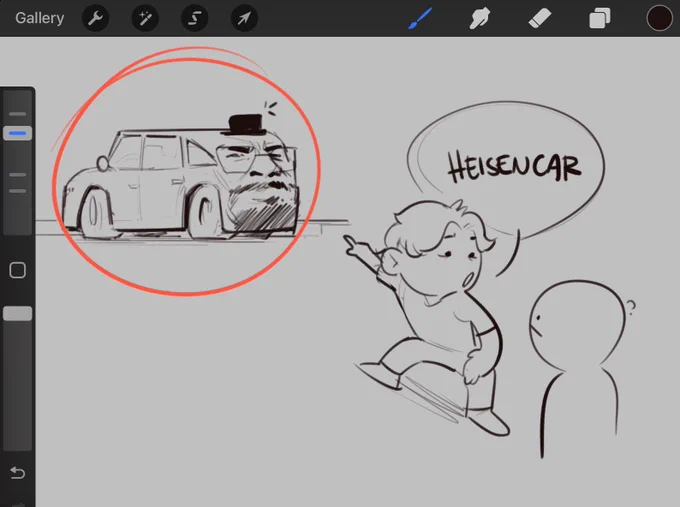 swear on my life i just had the most vivid dream in months, and this is the FIRST thing my brain gives me

HEISENCAR ????? i haven't even seen breaking bad yet, and it gives me heisencar 