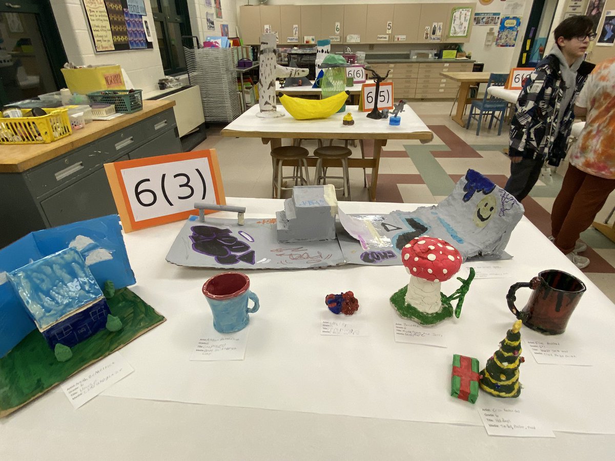 An amazing celebration of the Arts <a href="/BRMSrocks/">BRMSrocks</a> at our Gr 6 Art show &amp; Band concerts.  Congrats to our talented artists!! <a href="/Dr_Borden/">Ryan Borden, Ed.D.</a>