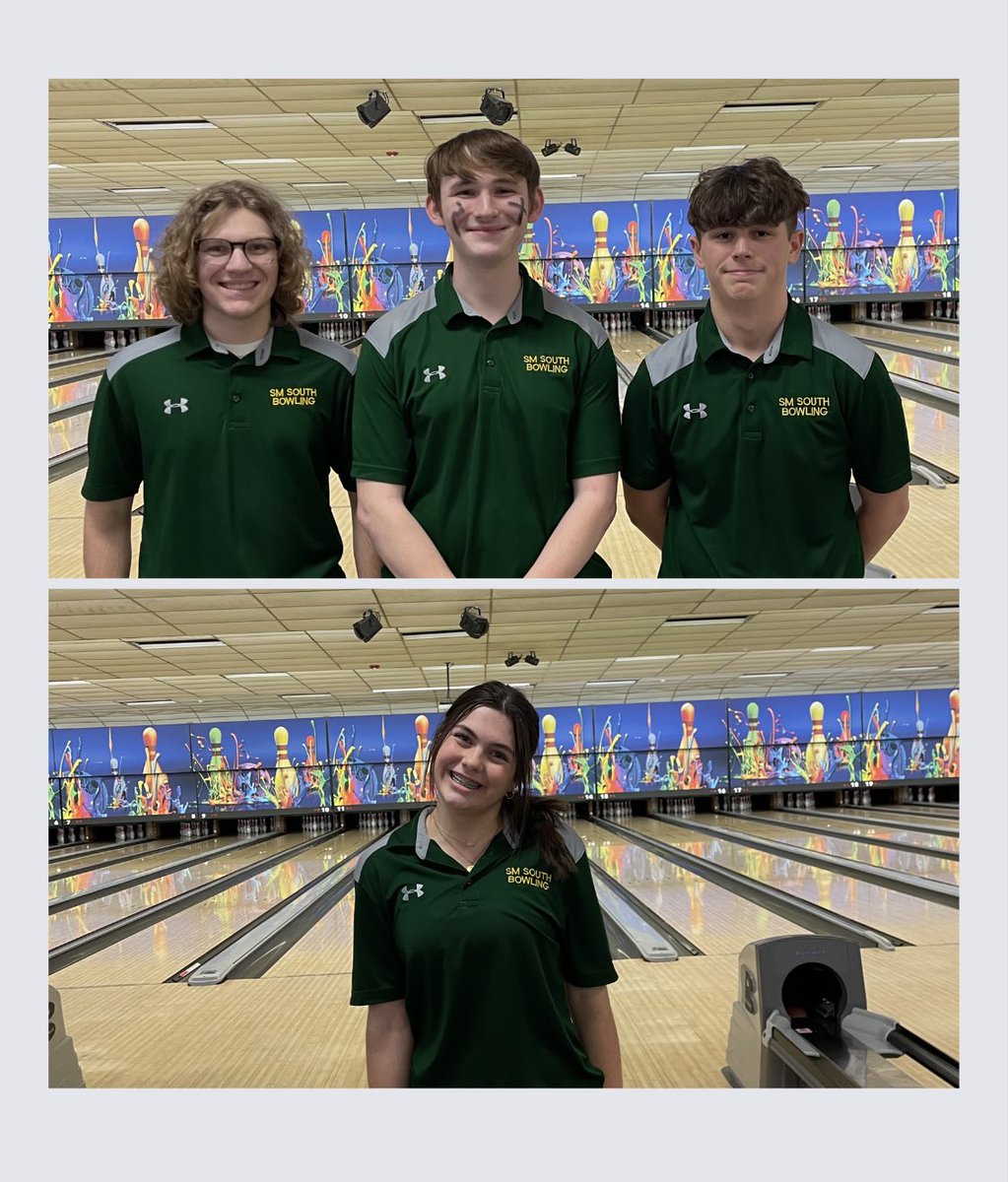 S/O to Varsity boys taking 2nd place, Brayden Nelson/2nd place. Varsity girls taking 2nd place.  JV boys took 1st place, Andrew Guzman/1st place &amp; Mason Vejraska/2nd place. JV girls took 1st place, Charlotte Henry/1st place &amp; Mary VanMeter/2nd place.  👏🎳