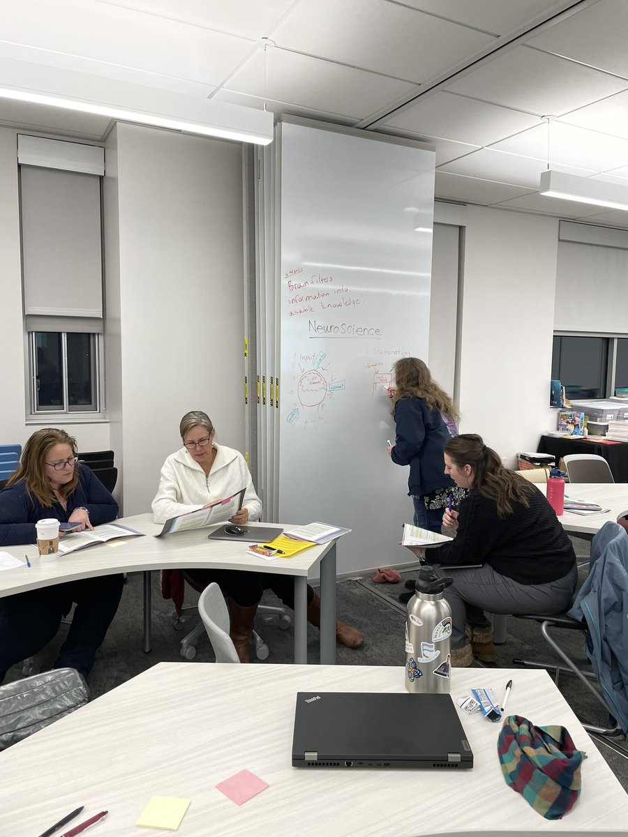 drshanesaeed's tweet photo. Great night with Ts in the Science of Learning Collaborative! Discussing how cultural impacts learning, shifting academic mindset, &amp; building academic capacity using information from @Ready4rigor’s  Culturally Responsive Teaching and the Brain. #StVrainStorm #Edu #EduChat https://t.co/3nqCFkx9Qc