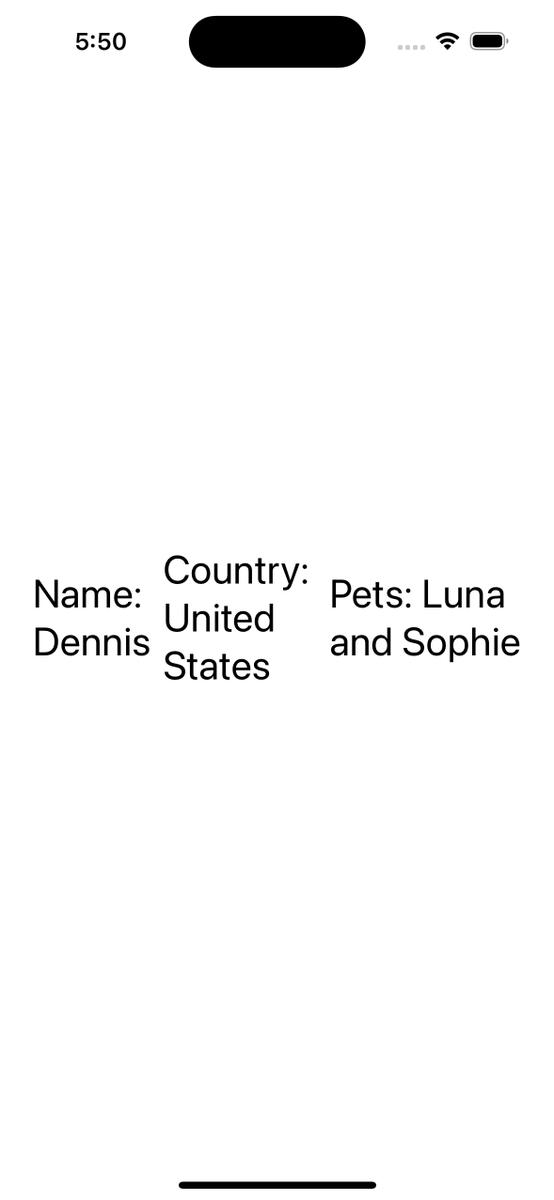 DeeJMayfield's tweet photo. Day Ninety-six of #100DaysOfSwiftUI completed!! Revisited alert and sheet, using optional values. Introduced to using Group views as transparent view containers that can accept view modifiers. Made a SwiftUI view searchable! https://t.co/h8mMsAonPo