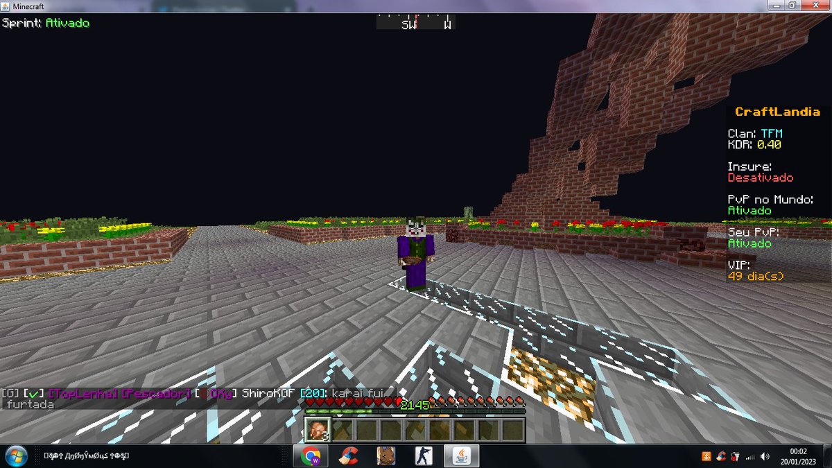 SushiiHG's tweet photo. @PyongLeeTV @rezende_evil Galera da um Apoio Servidor de Minecraft 1.5.2 @craftlandia servidor Legacy : ip: https://t.co/acjrzQTUa8 https://t.co/0BZzQqEFk8