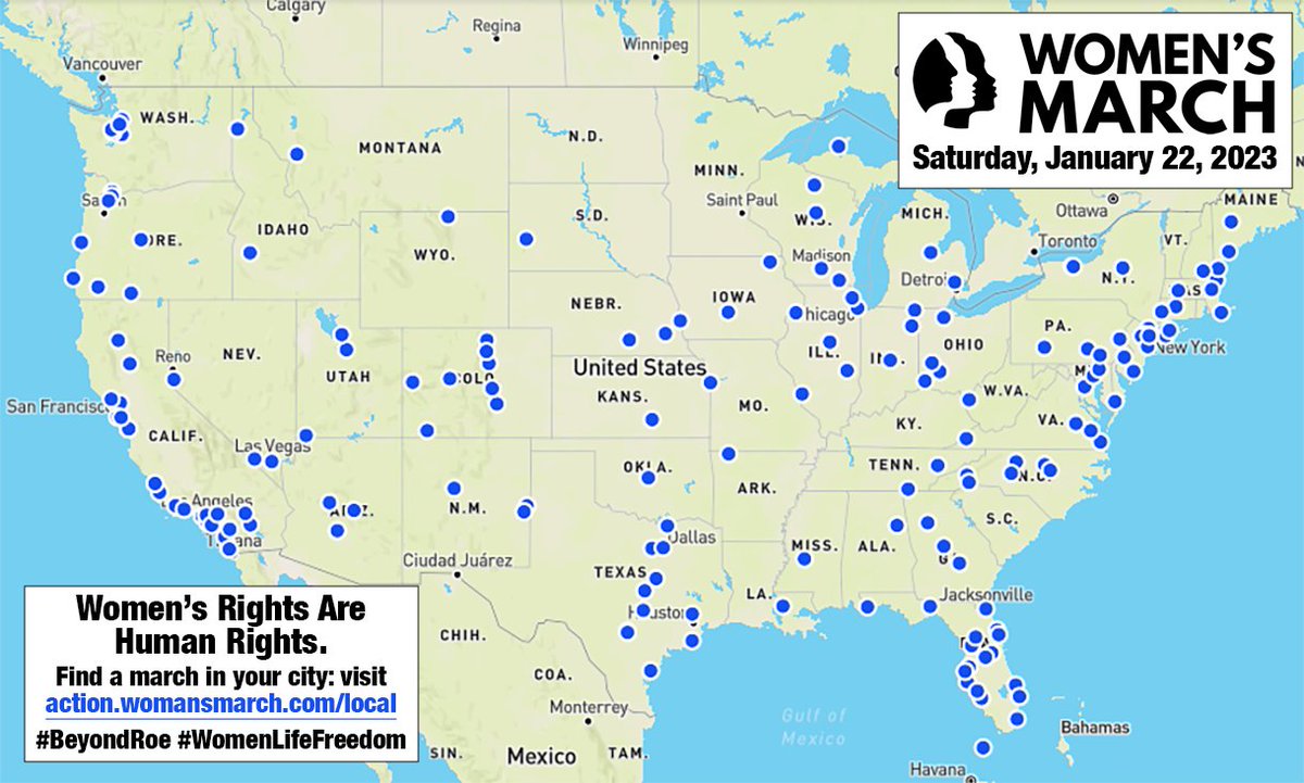 SnowdenBishop's tweet photo. π ACTION ALERT: Nationwide marches coincide with @WomensMarch #BeyondRoe annual event in Madison, WI Jan. 22. Rise up for women's rights & also take opportunity to show solidarity with women in the #IranRevolution. #WomenLifeFreedom
Find your city: https://t.co/u3vWjOizSM
1/ https://t.co/JhvsLJhYSi