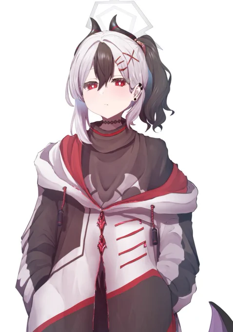 固有武器モチーフの衣装とか面白そうだねって話をしてたのでカヨコさんのデモンズロアモデルを描きました。