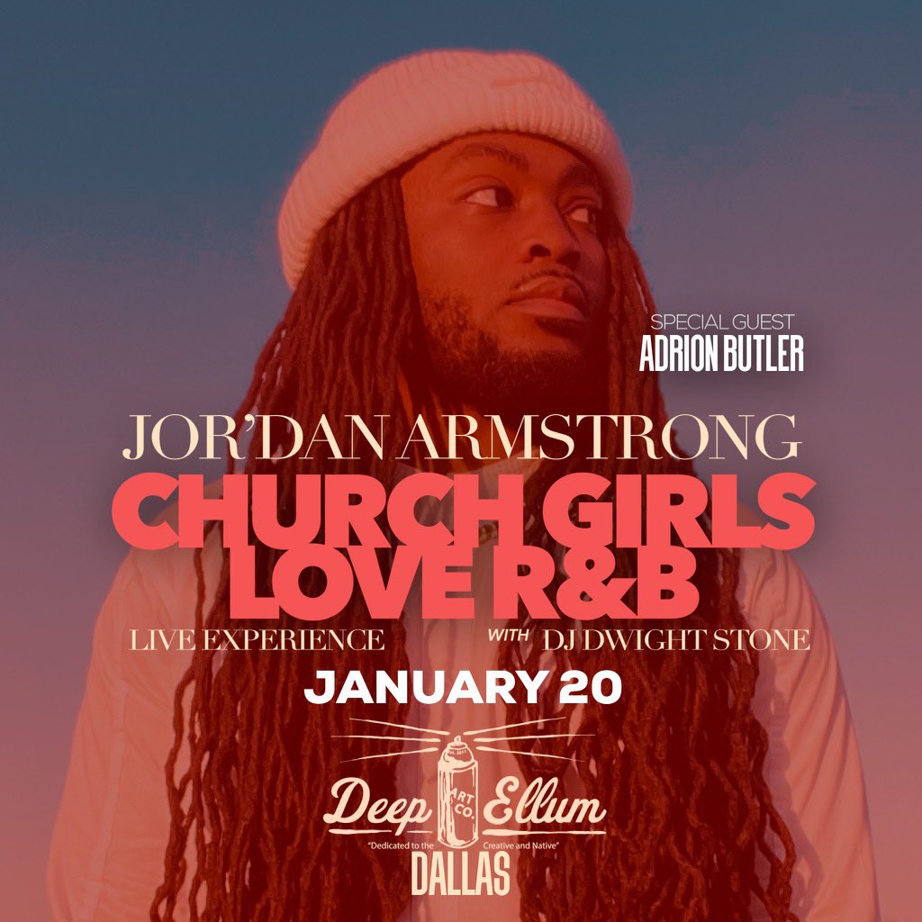 This weekend I’m in Dallas, TX on Friday and Houston, TX on Saturday. Hit the link for 🎟️ linktr.ee/JorDanArmstong