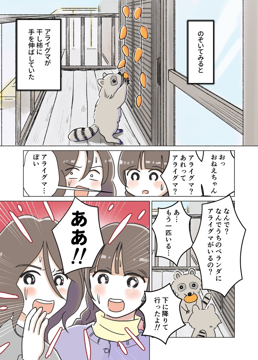 ベランダにまさかの生き物
#コミックエッセイ 
