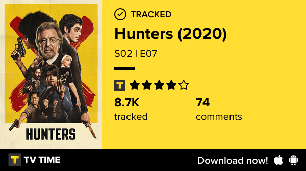 iRemiii's tweet photo. I've just watched episode S02 | E07 of Hunters (2020)! https://t.co/otzx83Wwvh #tvtime https://t.co/f5zFAgCT2U