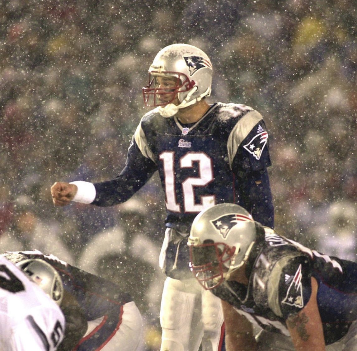 darrenrovell's tweet photo. 21 Years Ago Tonight: The Tuck Rule game, the game that started a dynasty. 

My ticket from the game, signed by Brady https://t.co/BEzi1bhb7D