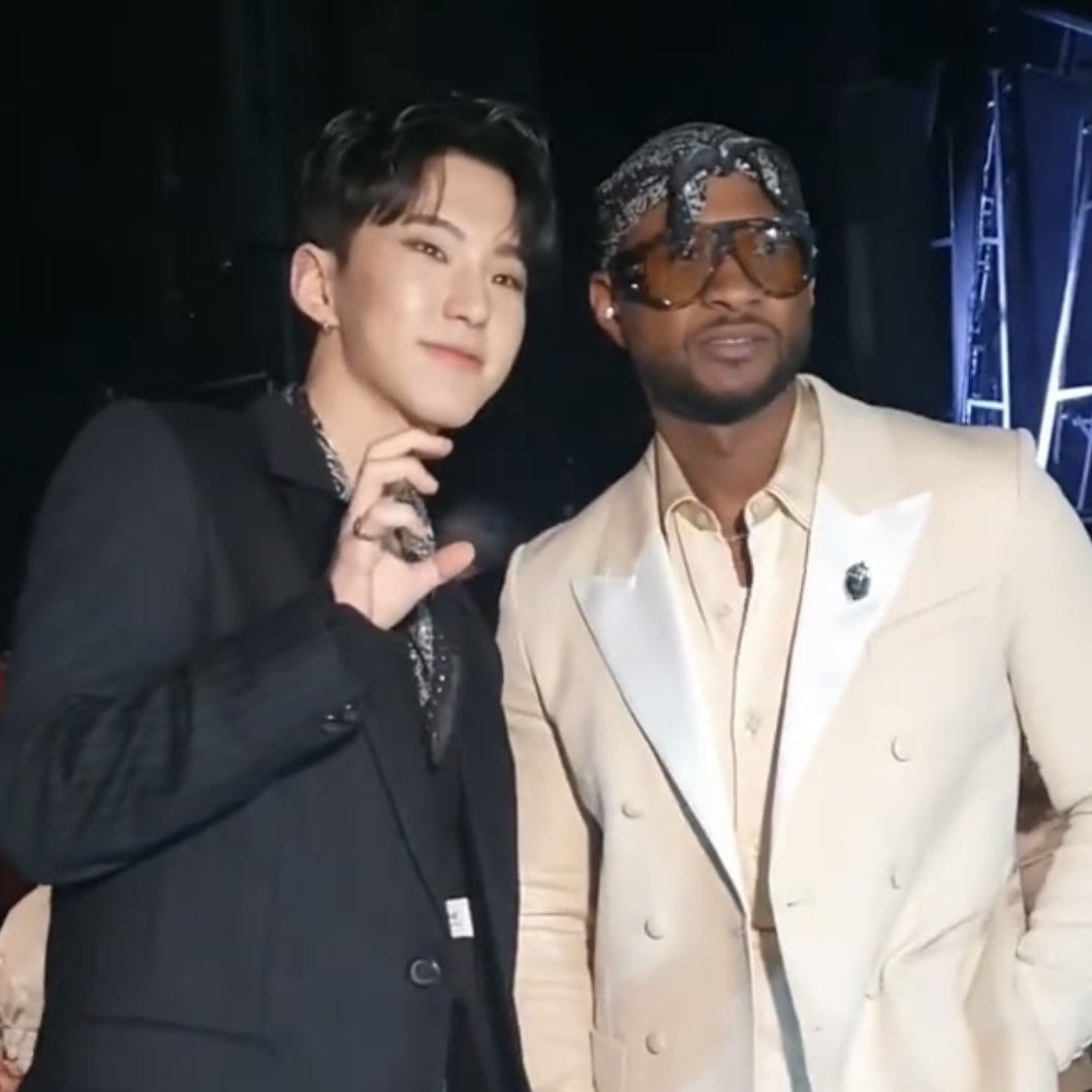 hoshzone's tweet photo. horanghae with usher https://t.co/sXywWUXIxD