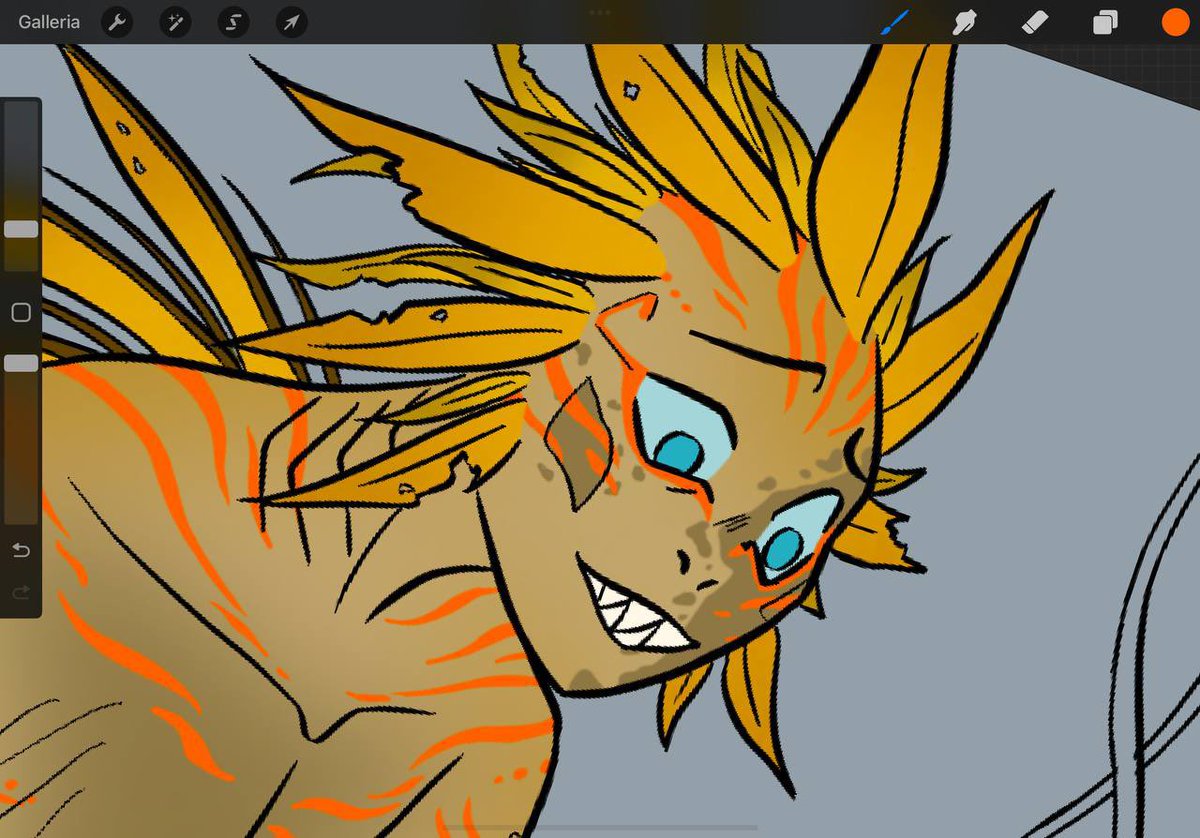 Spoicy_chimken's tweet photo. Both bois are lined and Sunny is almost done but I’m tired it’s 3 am and it’s way past my bedtime 😭-sly 
#mersun #sundropfnaf #wip https://t.co/m9sUICaMuU