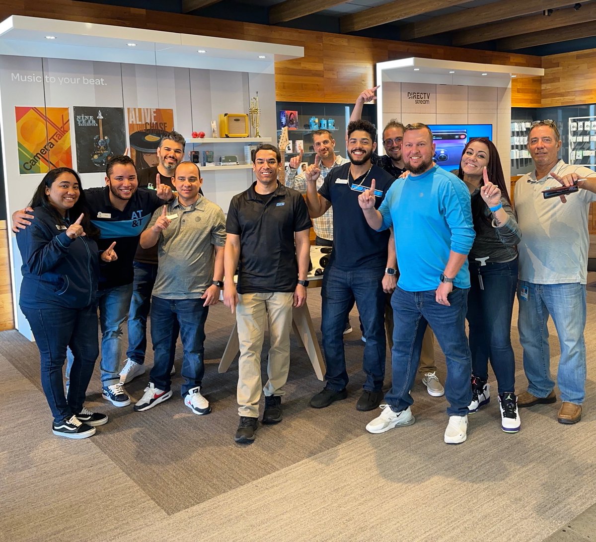 What an alliance with <a href="/LifeatAlliance/">Alliance Mobile</a> 😝Spruce International was so smooth we even got Matt in IT 2 smile! There is no life better than #LifeAtATT! These folks are ready 2 serve our customers in Westshore! #conexion @theeastregion <a href="/EastRegionAR/">East Region Authorized Retail</a> <a href="/LifeAtATT/">Life at AT&T</a> <a href="/ATT/">AT&T</a> <a href="/One_FLA/">OneFLA</a> <a href="/jrluna11/">JR Luna</a>