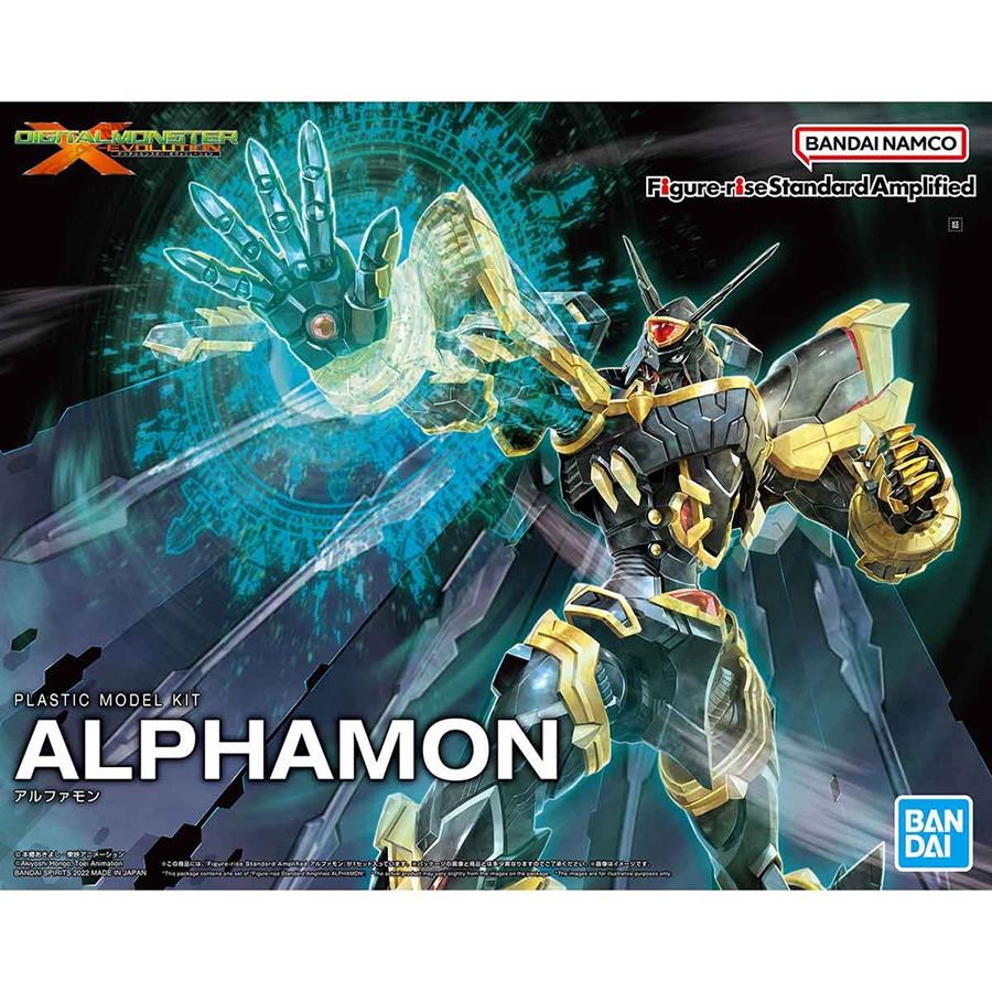 gundammy's tweet photo. Long awaiting Figure-rise Standard Amplified Alphamon Digimon had just restocked !!! - https://t.co/BFfGenUpAs https://t.co/aELiqHQEiU