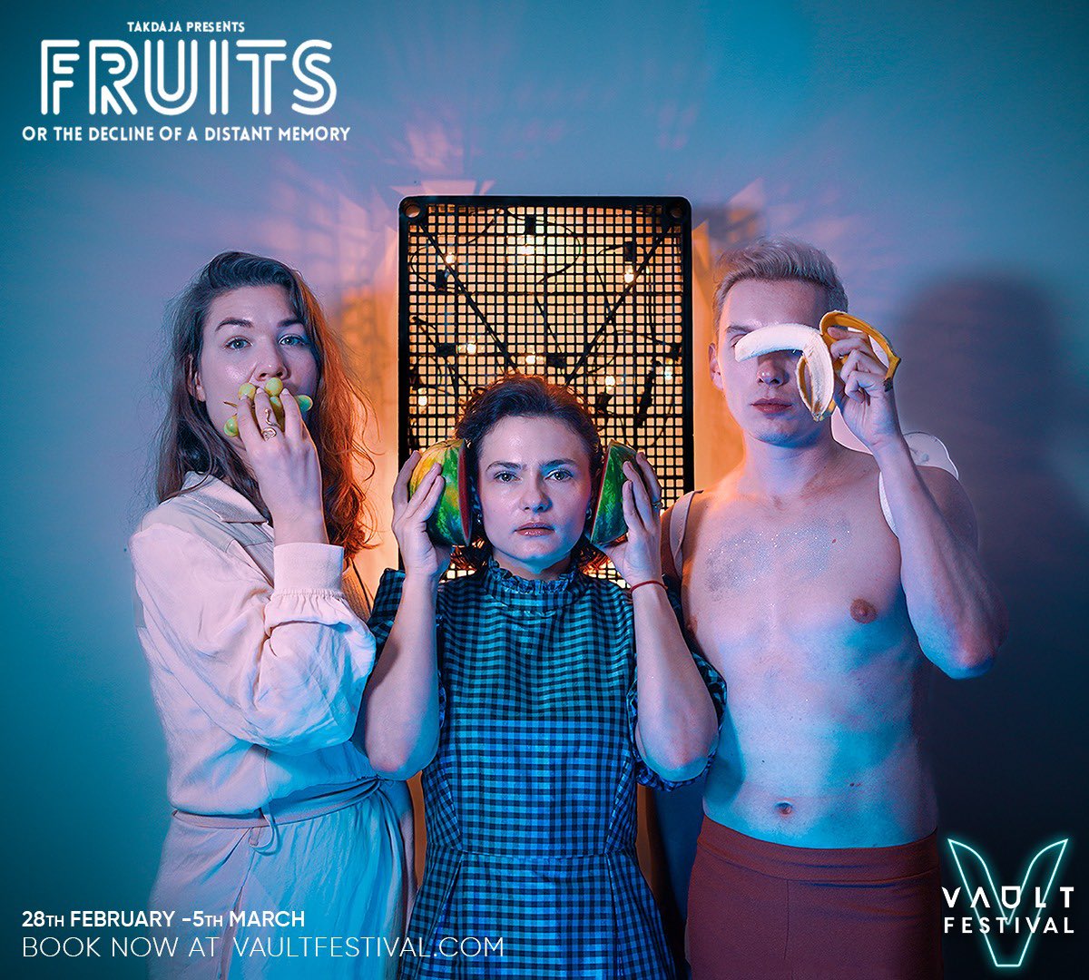 CansecoPepe's tweet photo. @seestage_mag @VAULTFestival Eastern Europe and Central Europe here! Fruits is underground and more fruity than ever. Explore solitude and self love in this surrealist performance only @takdaja knows how to do! We are on from 28th of Feb until 5th of March! 🎟️ https://t.co/j6tXjL9Qdl https://t.co/pEchBa3W1U
