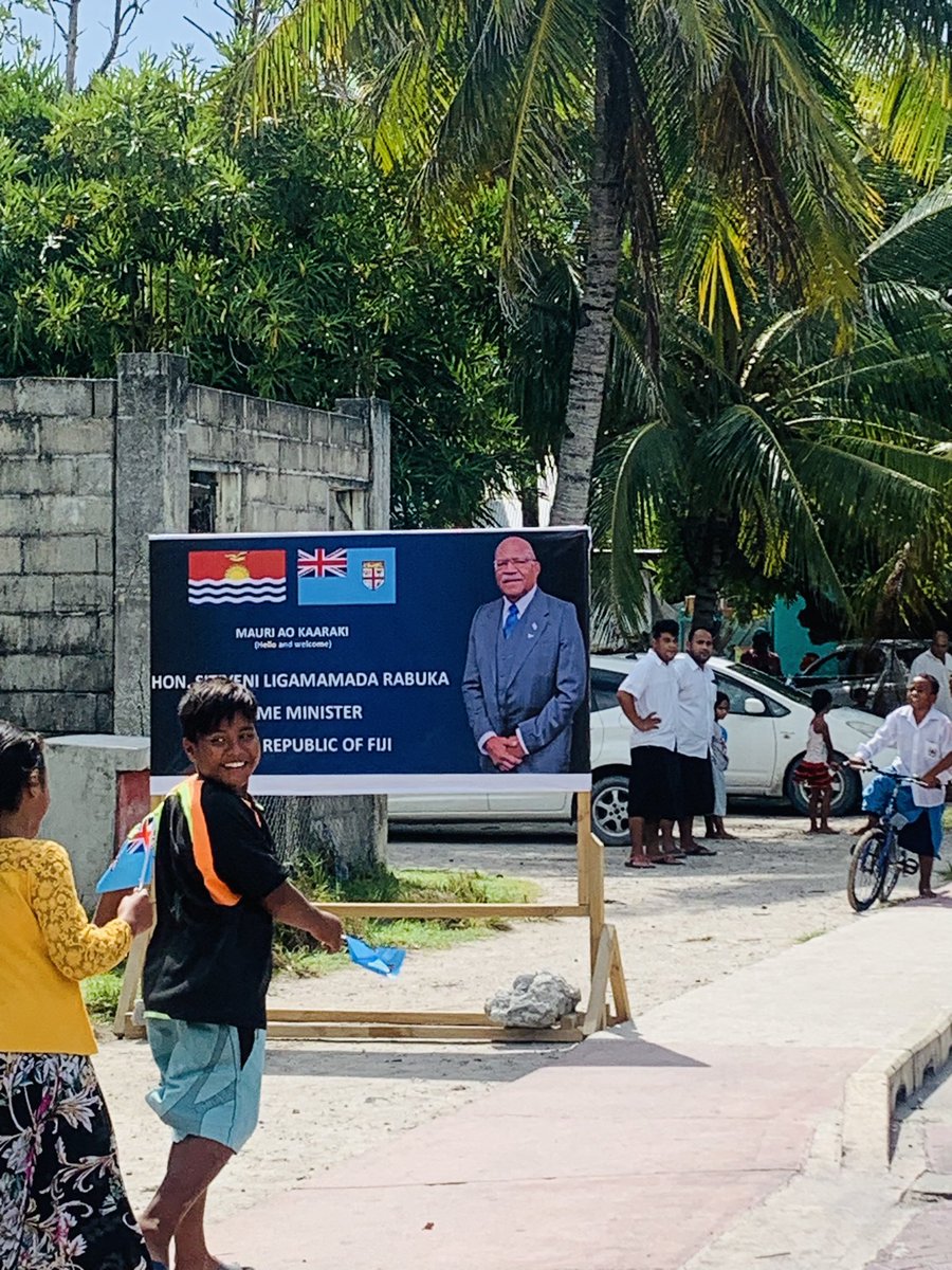 The hospitality accorded to us in this amazing land is out of this world. Vinaka saka vakalevu na yalo vinaka Kiribati.