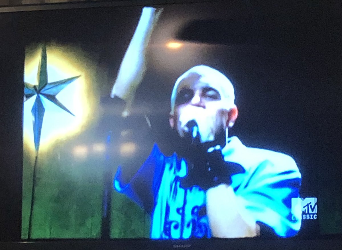 RDuke311's tweet photo. Feeling my age seeing the All Mixed Up music video on MTV Classic right now.  @NickHexum @pnut @311 https://t.co/wjJIpqK3T0